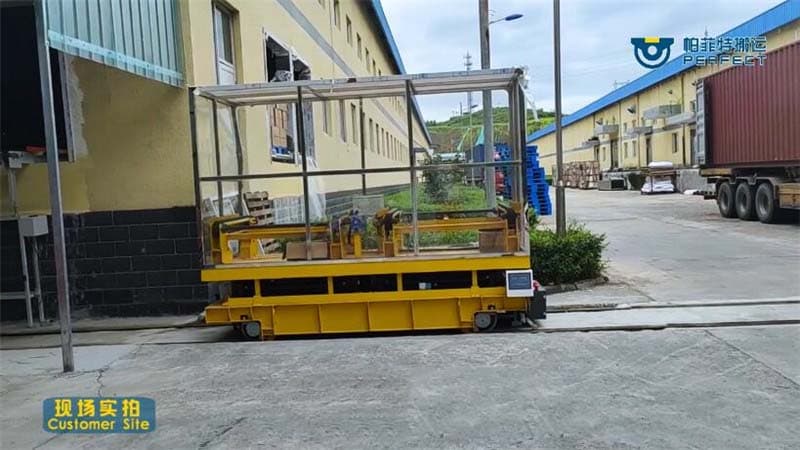 Industrial Die Cart With Large Table 30 Tons
